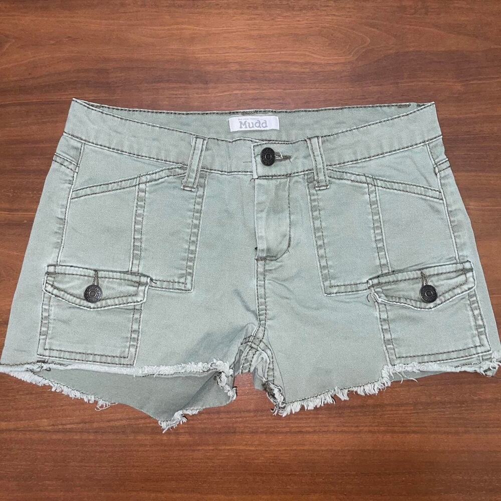 Mudd Green Shorts, Size: 3